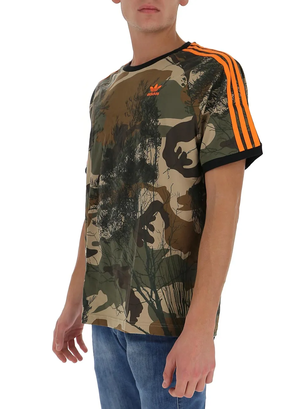 Adidas Originals Camouflage Print T-Shirt