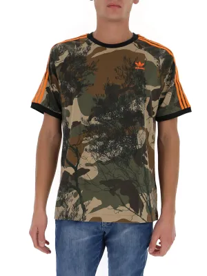 Adidas Originals Camouflage Print T-Shirt