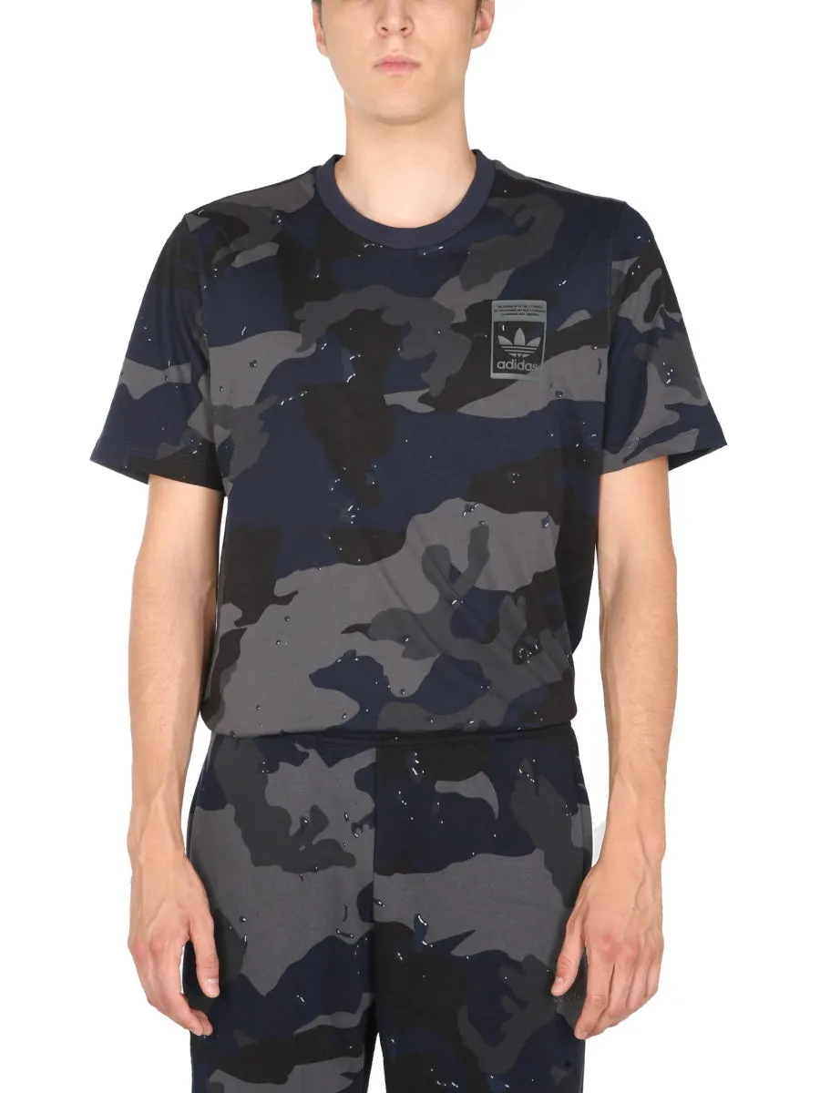 Adidas Originals Camouflage Printed T-Shirt