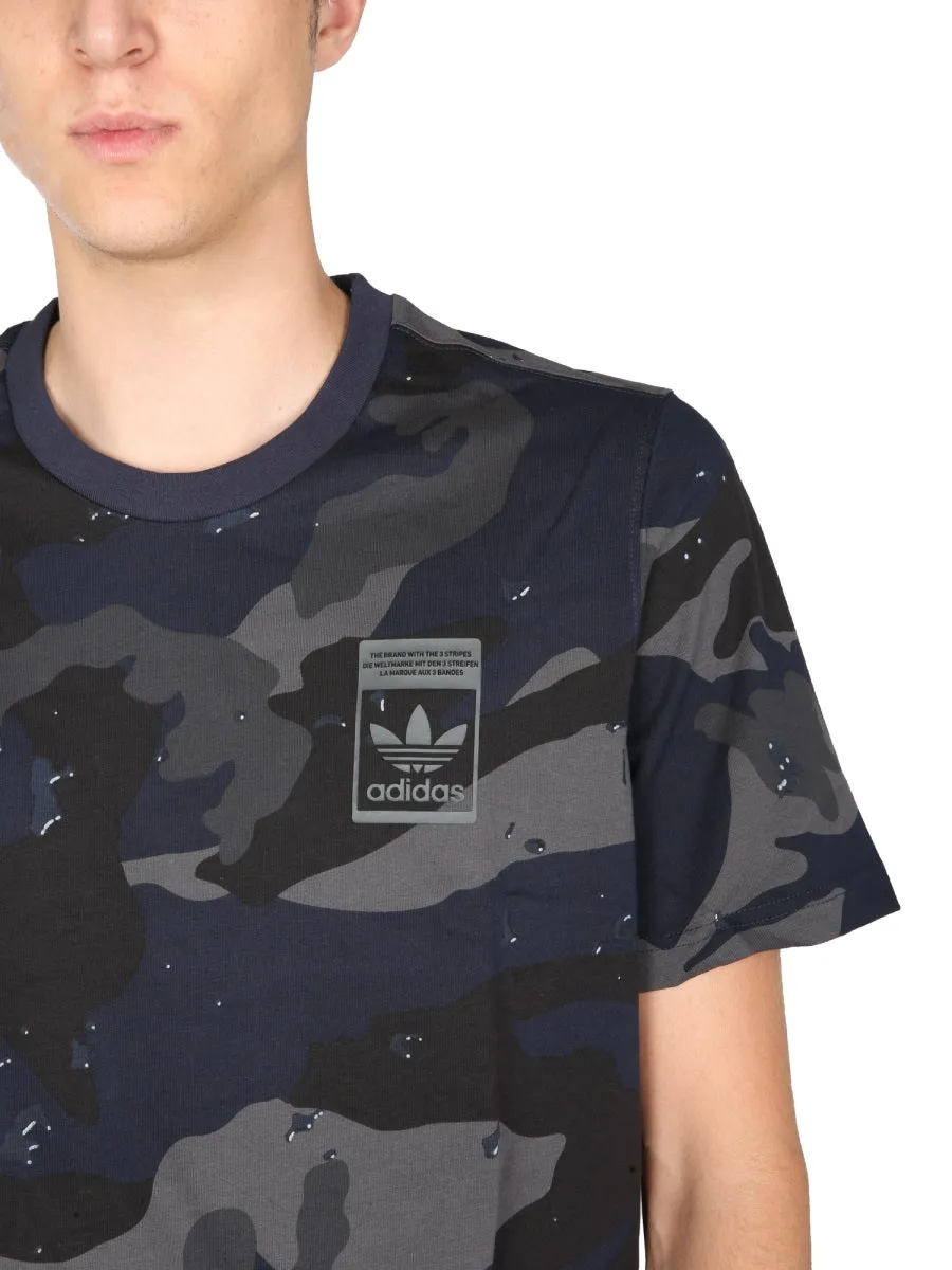 Adidas Originals Camouflage Printed T-Shirt