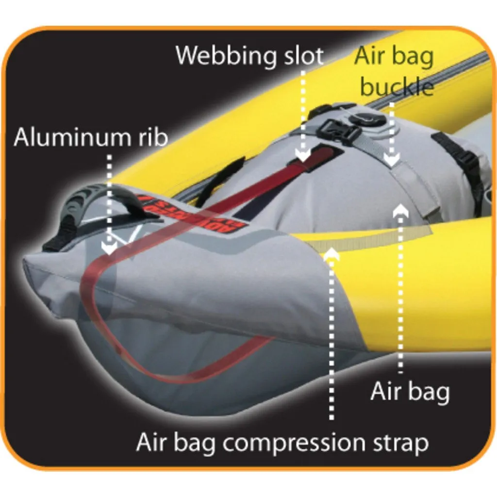 Advanced Elements StraitEdge2 Kayak | Yellow/Gray