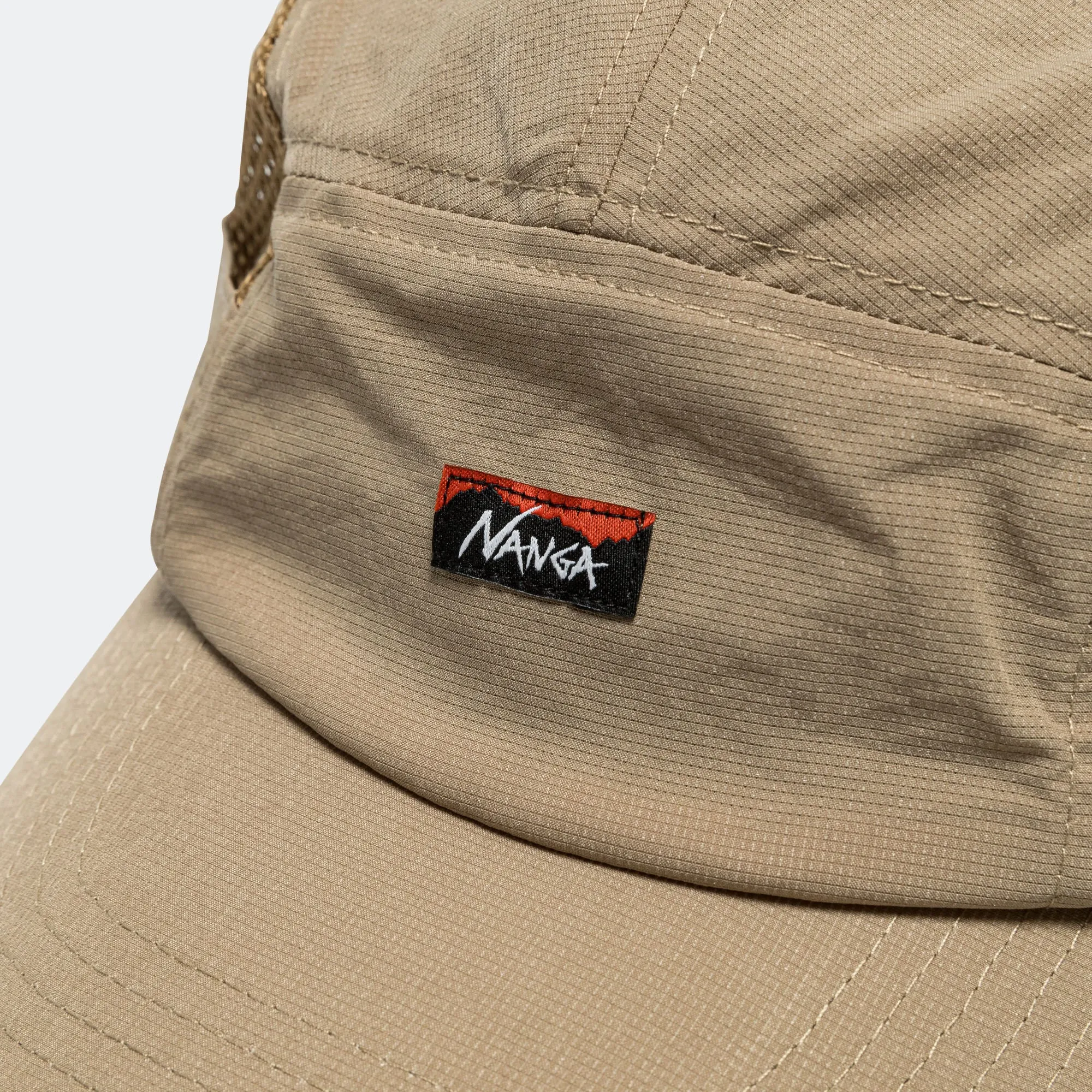 Air Cloth Mesh Jet Cap - Beige