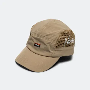 Air Cloth Mesh Jet Cap - Beige