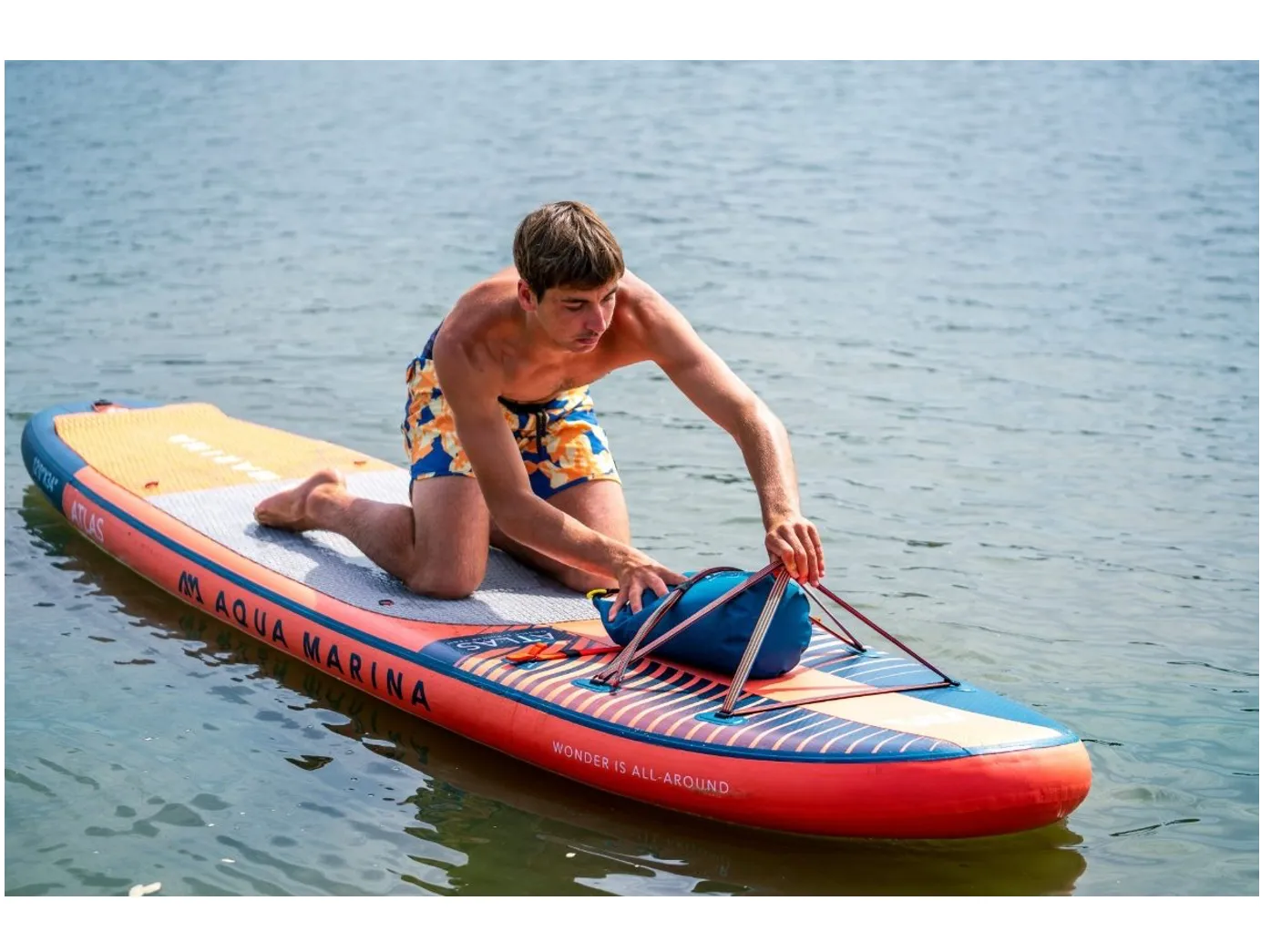 Aqua Marina Atlas (Sky Glider) - iSUP- W/ Hybrid Paddle - In Stock