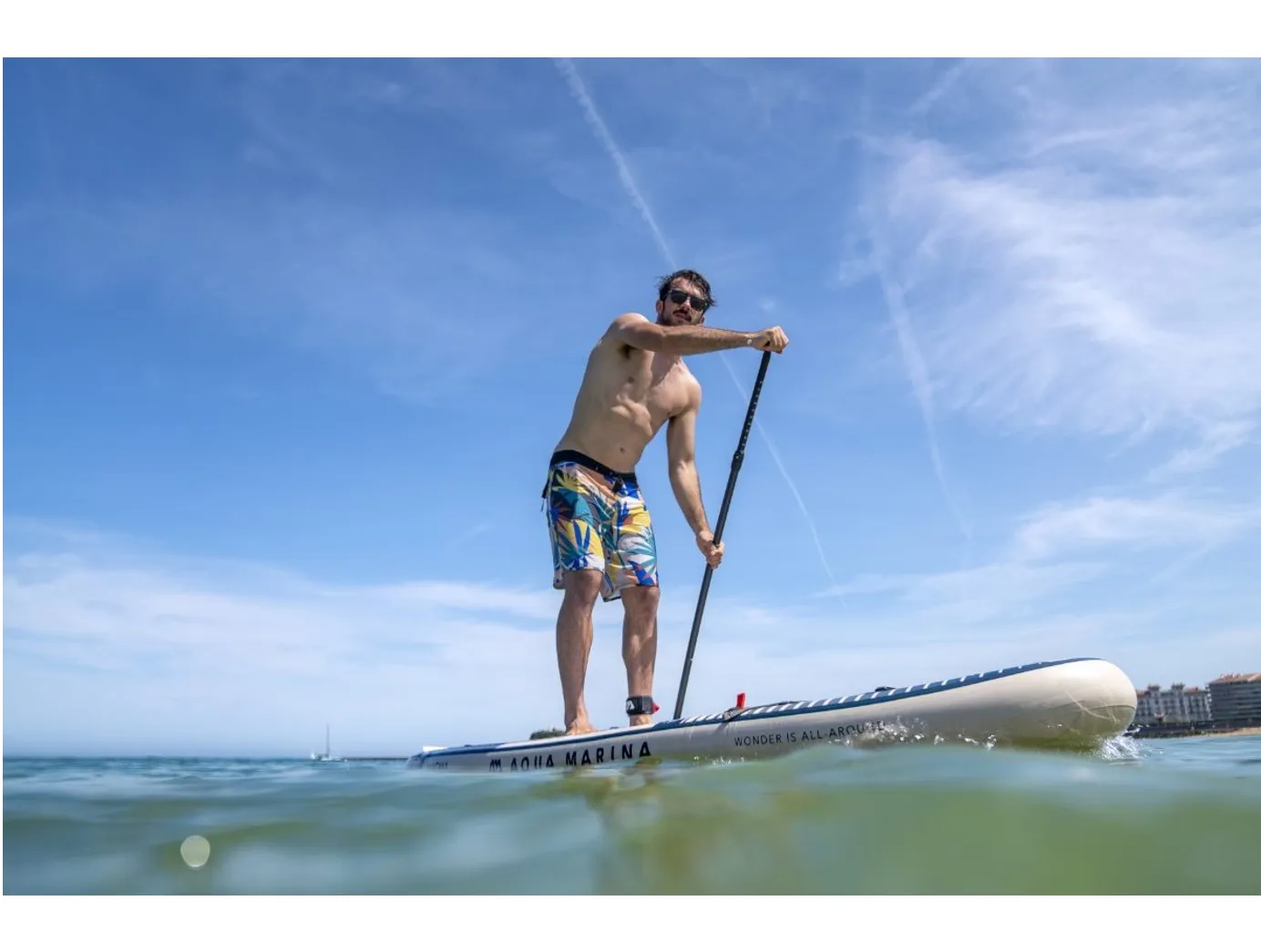 Aqua Marina Magma (Earth Wave) - iSUP- W/ Hybrid Paddle - SUP Package - In Stock