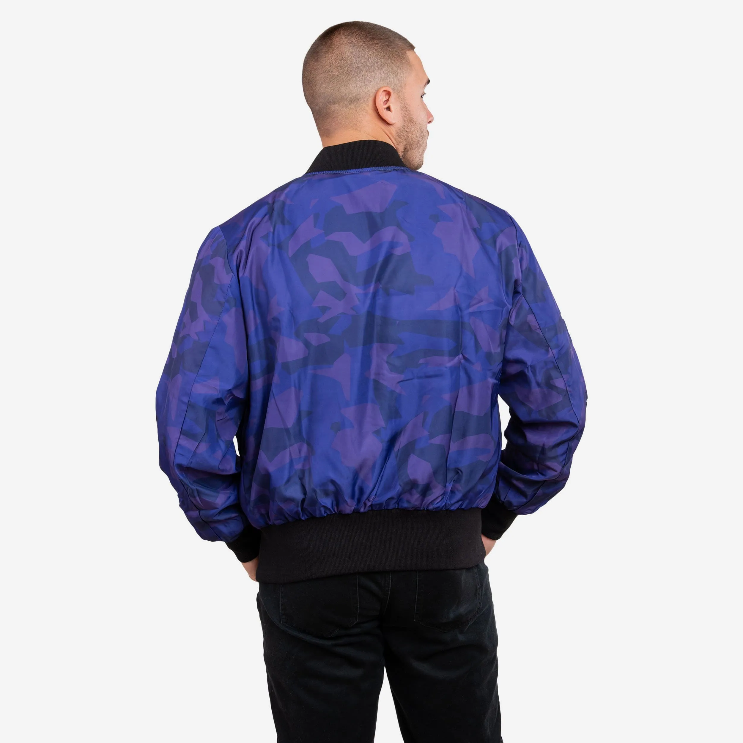 Baltimore Ravens Camo Bomber Jacket