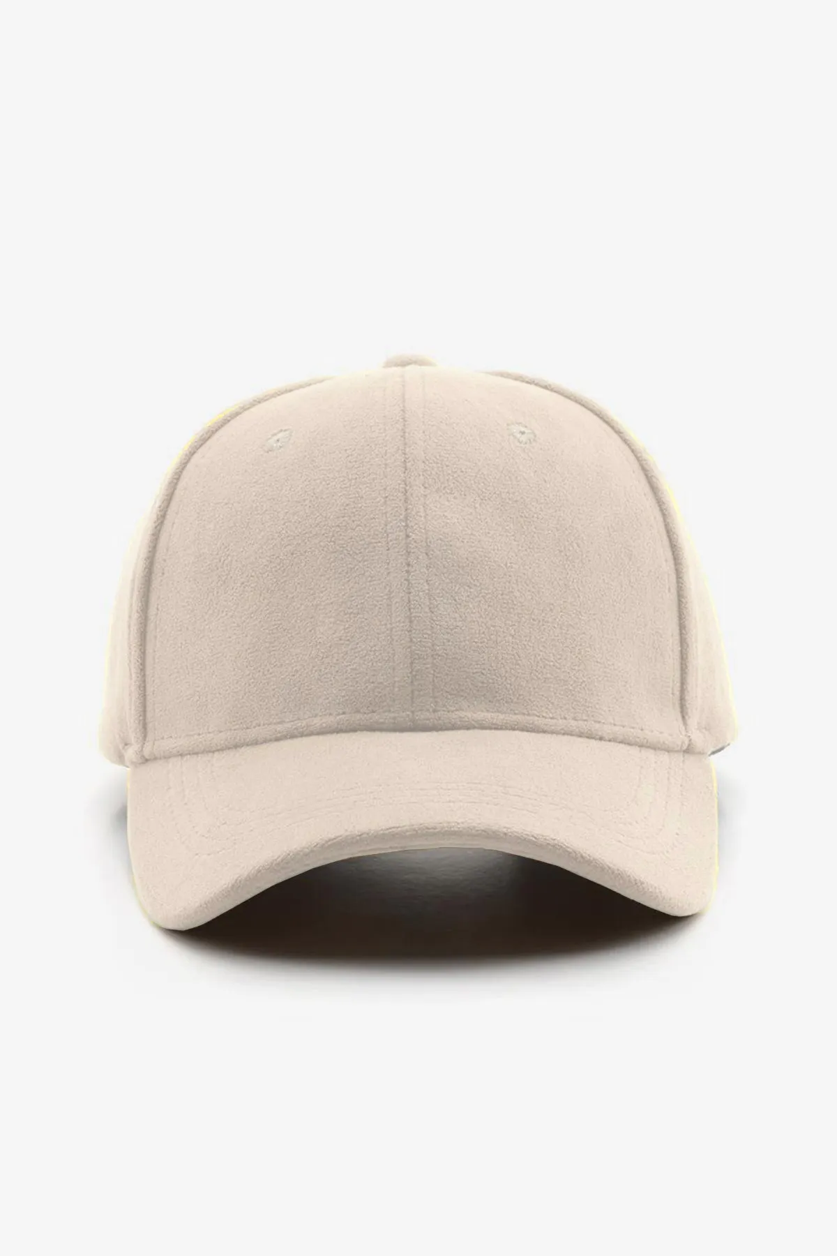 Basic White Suede Cap - A24 - MCP127R