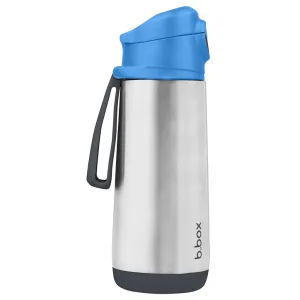 b.box Insulated Sport Spout Bottle - 500ml (Blue Slate)