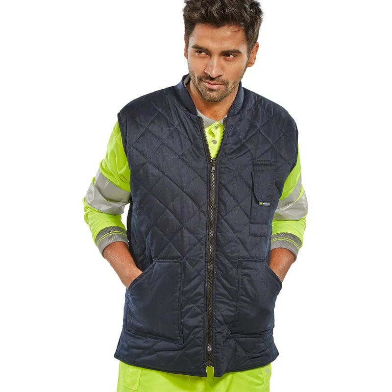 Beeswift Reversible Hi Vis Interactive Bodywarmer