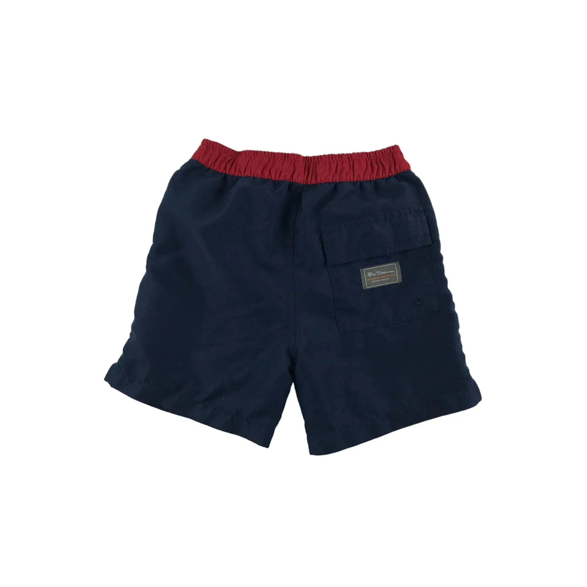 Ben Sherman Swim Trunks Age 5 Blue and Red