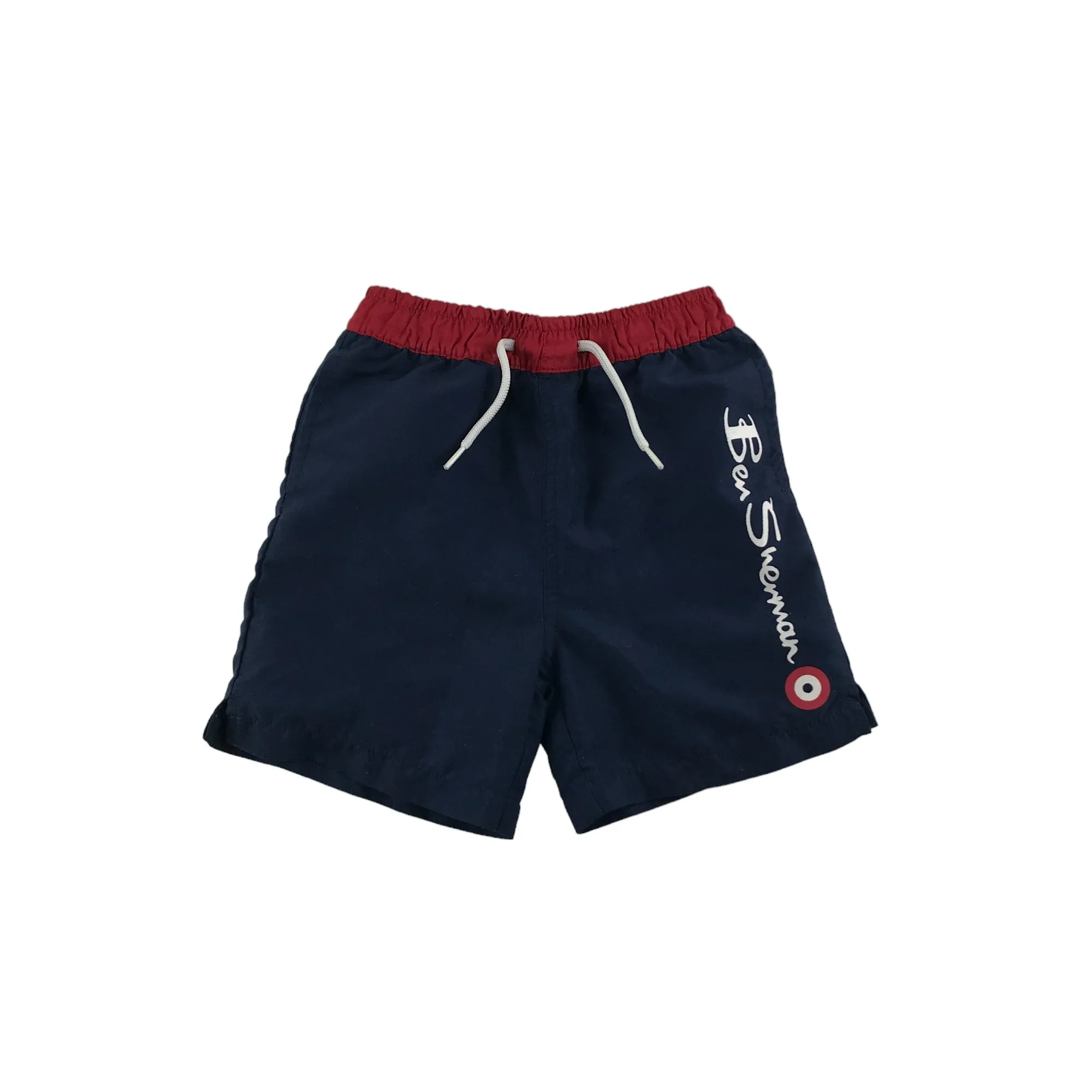 Ben Sherman Swim Trunks Age 5 Blue and Red