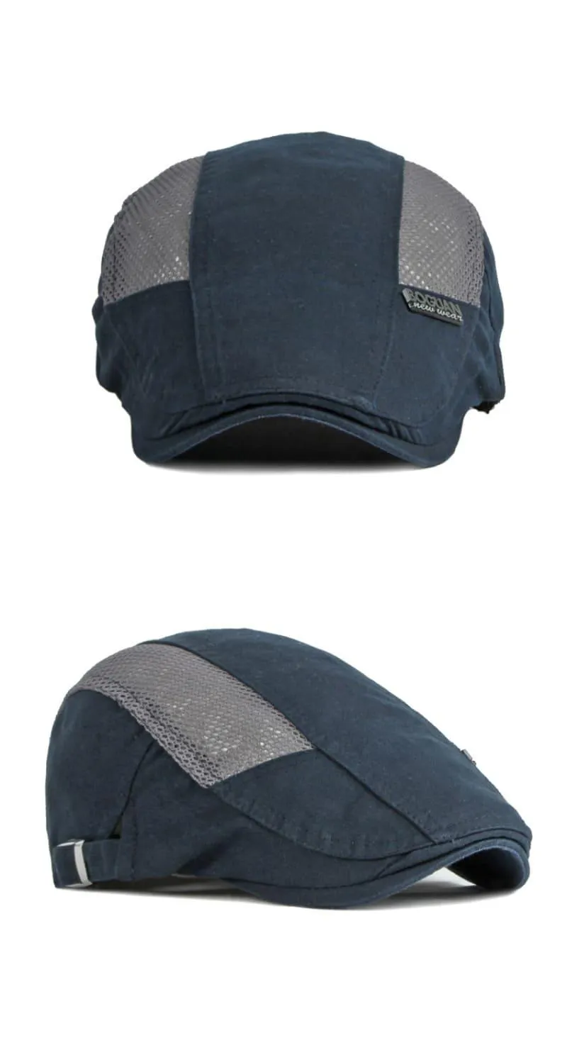 BGN Breathable Cotton Flat Cap