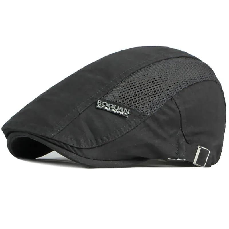 BGN Breathable Cotton Flat Cap