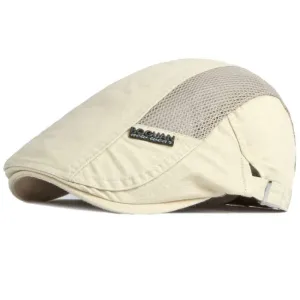 BGN Breathable Cotton Flat Cap