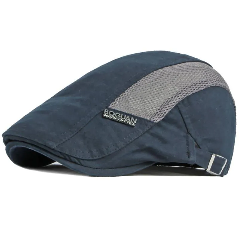 BGN Breathable Cotton Flat Cap