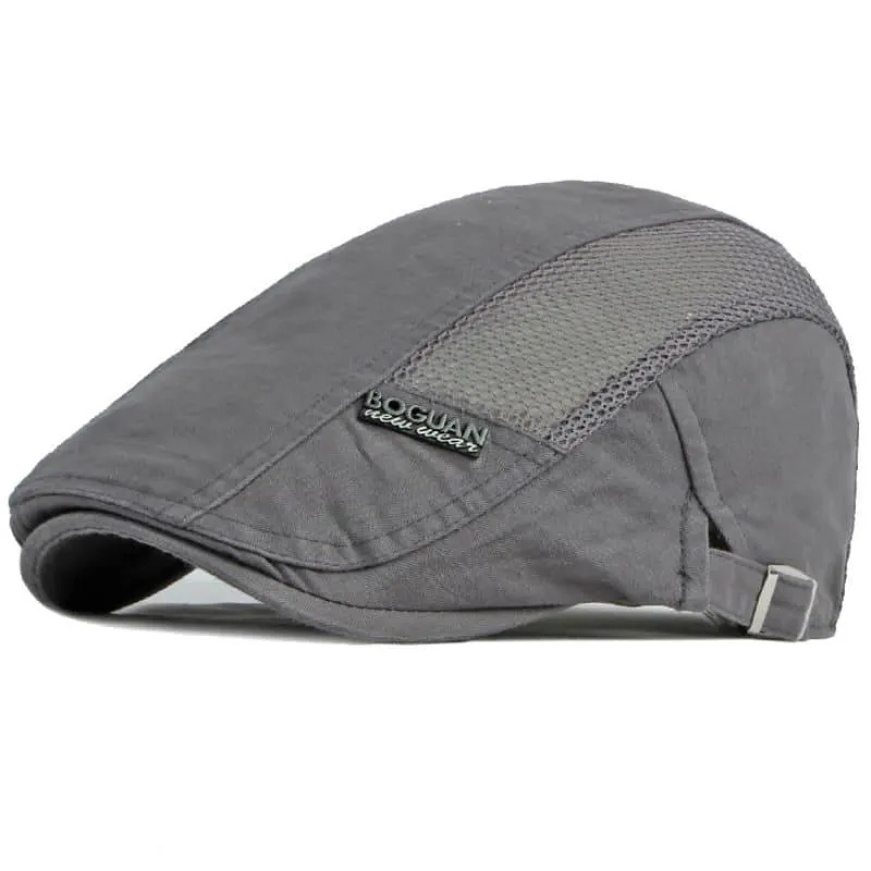 BGN Breathable Cotton Flat Cap