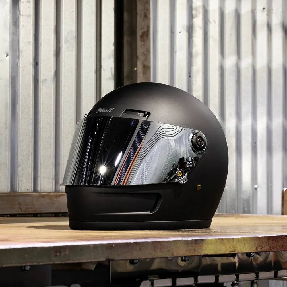 BILTWELL GRINGO S, GRINGO SV GEN2 VISOR R22.06 [CHROME MIRROR]