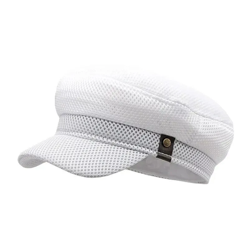 Boston Plain Mesh Sailor Cap