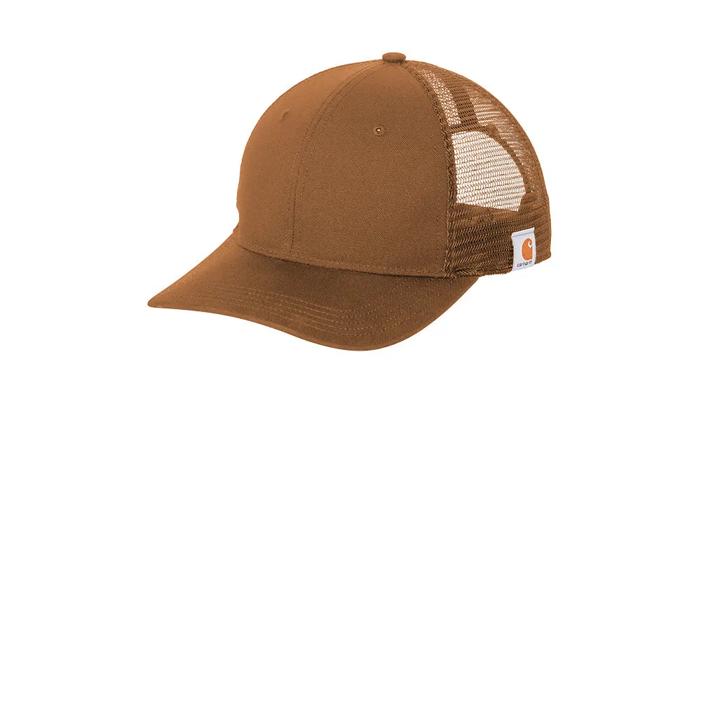 Carhartt® Canvas Mesh Back Cap - Carhartt Brown