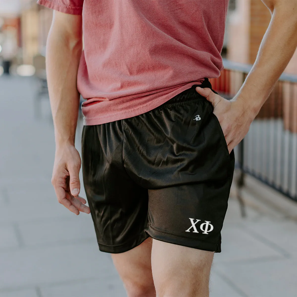 Chi Phi 5" Black Shorts