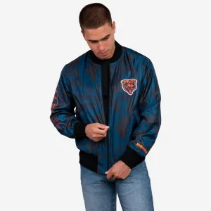 Chicago Bears Camo Bomber Jacket