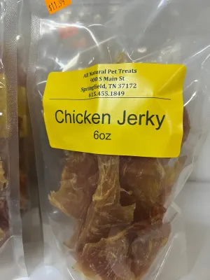 Chicken Jerky Soft 6 oz Bag