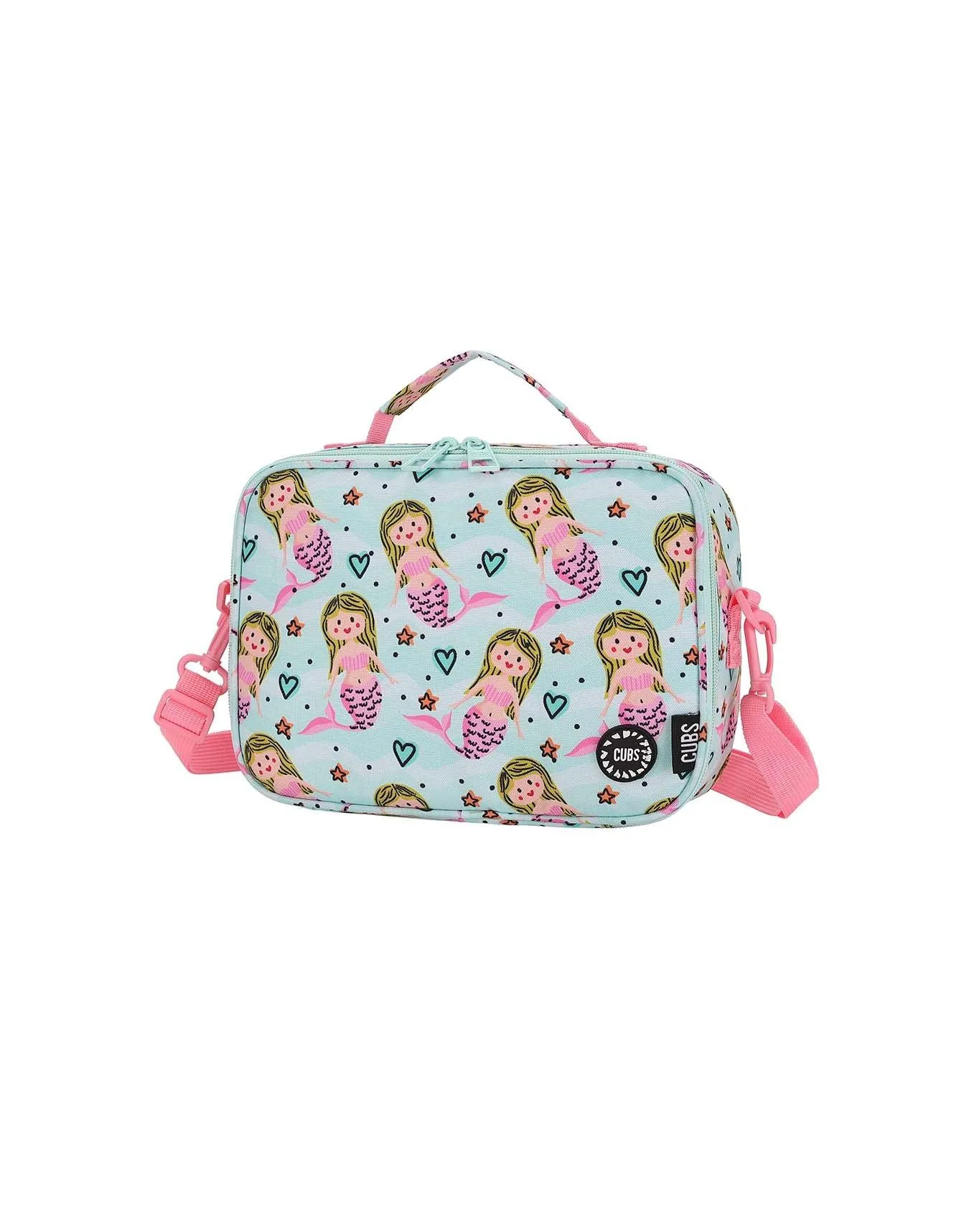 Cubs Under the Sea Mermaid Classic Lunch Bag With Shoulder Strap