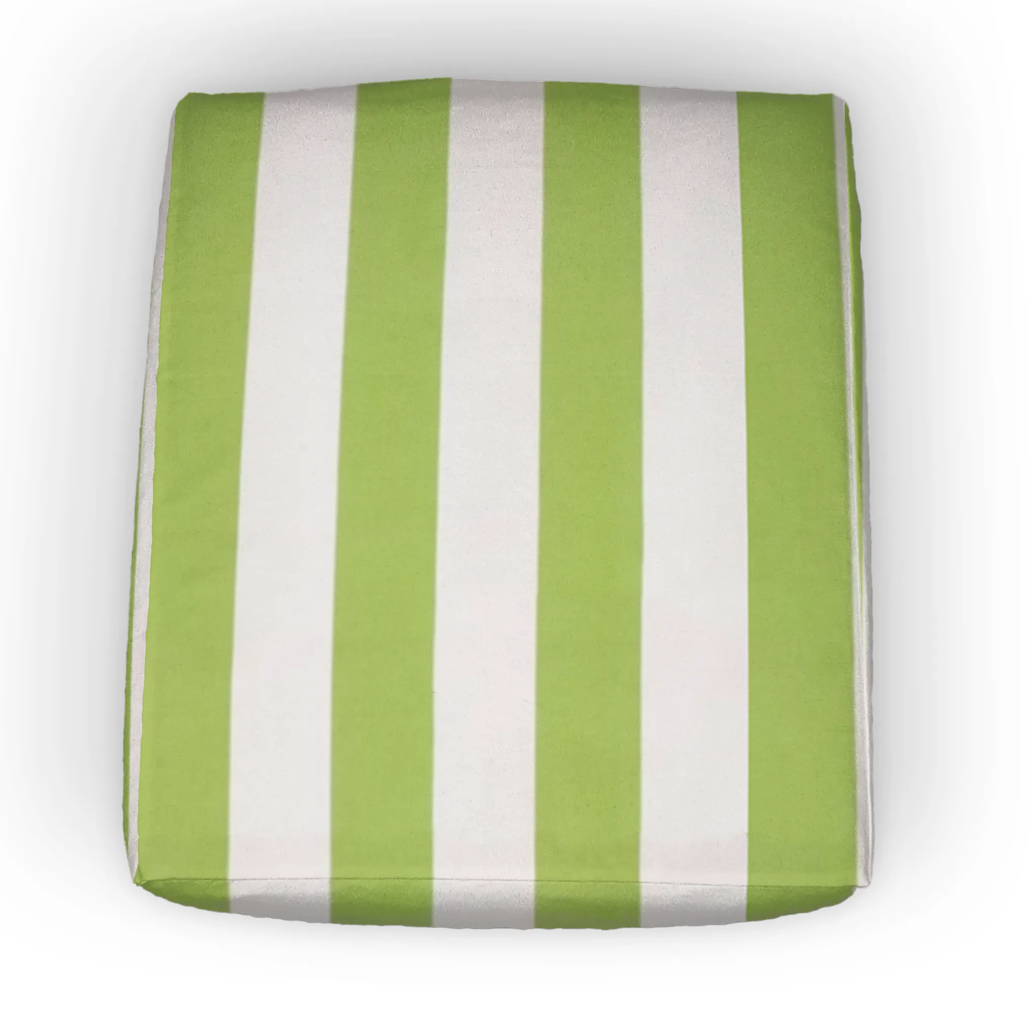 Custom Water Resistant Elastic Fitted & Protective Cushion Cover - Cabana Stripe