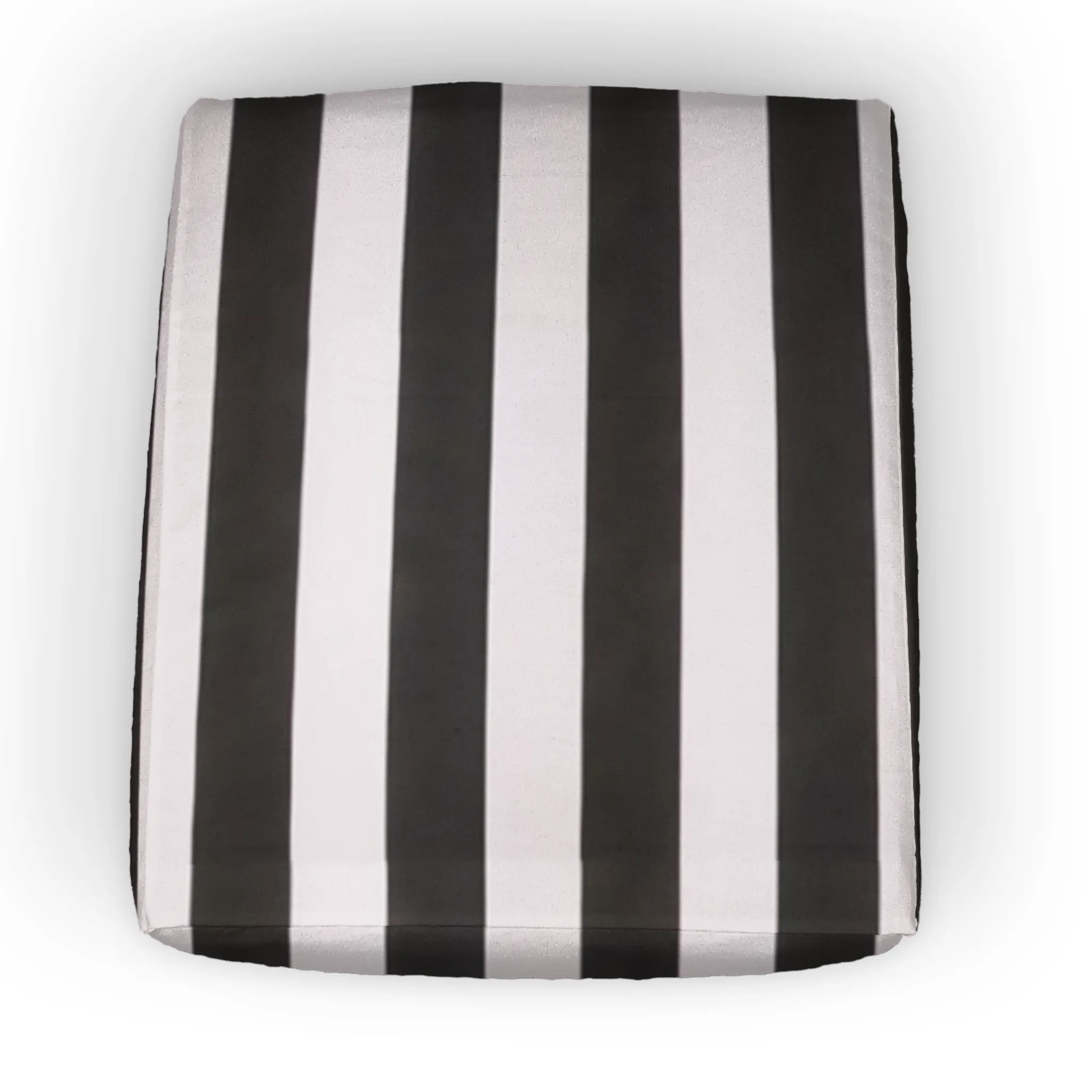 Custom Water Resistant Elastic Fitted & Protective Cushion Cover - Cabana Stripe