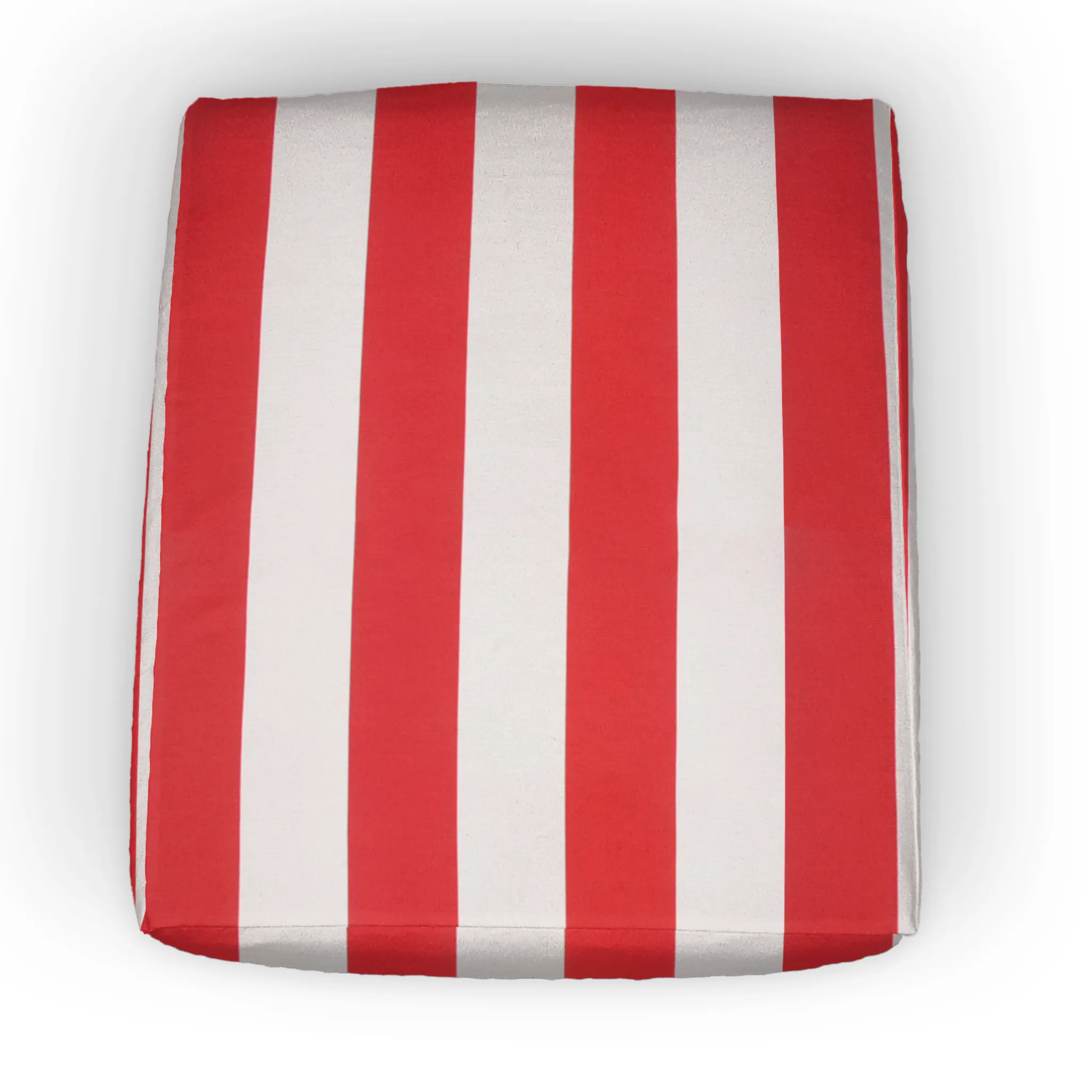 Custom Water Resistant Elastic Fitted & Protective Cushion Cover - Cabana Stripe