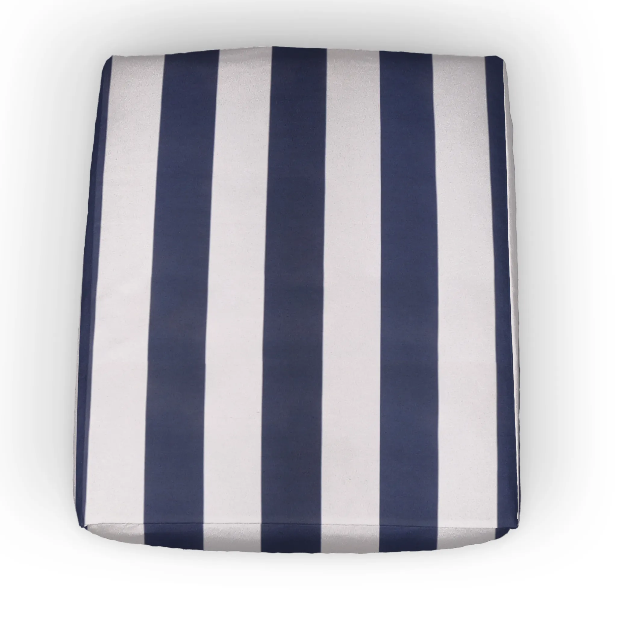 Custom Water Resistant Elastic Fitted & Protective Cushion Cover - Cabana Stripe