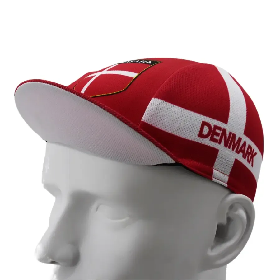 Denmark Flag Cycling Cap