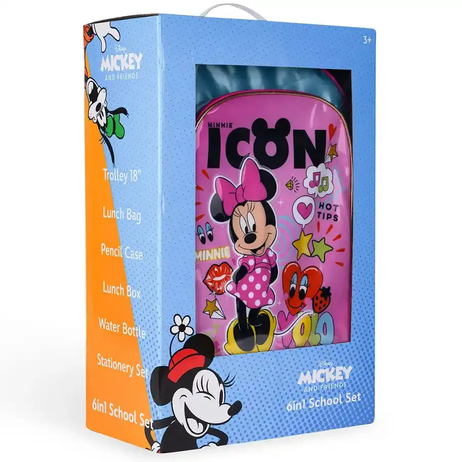 Disney Minnie Mouse Minnie Icon Issue 6in1 Box Set 18"