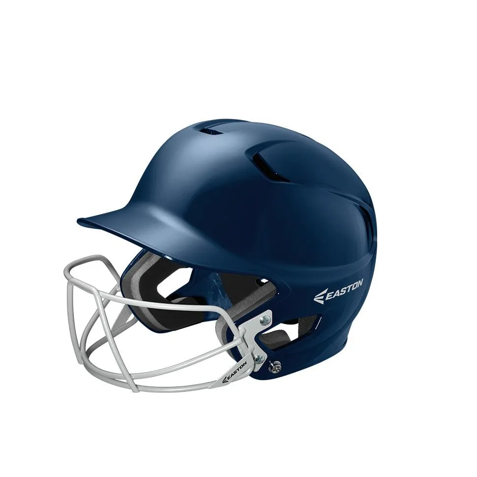 Easton Z5 Solid Senior Helmet with BB/SB Mask: A168082