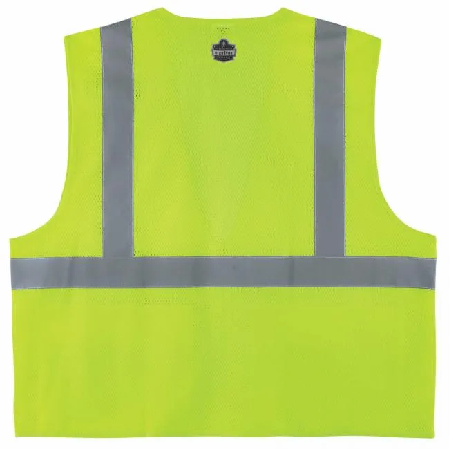 Ergodyne GloWear 8220Z Type R Class 2 Mesh Hi-Vis Safety Vest - Lime