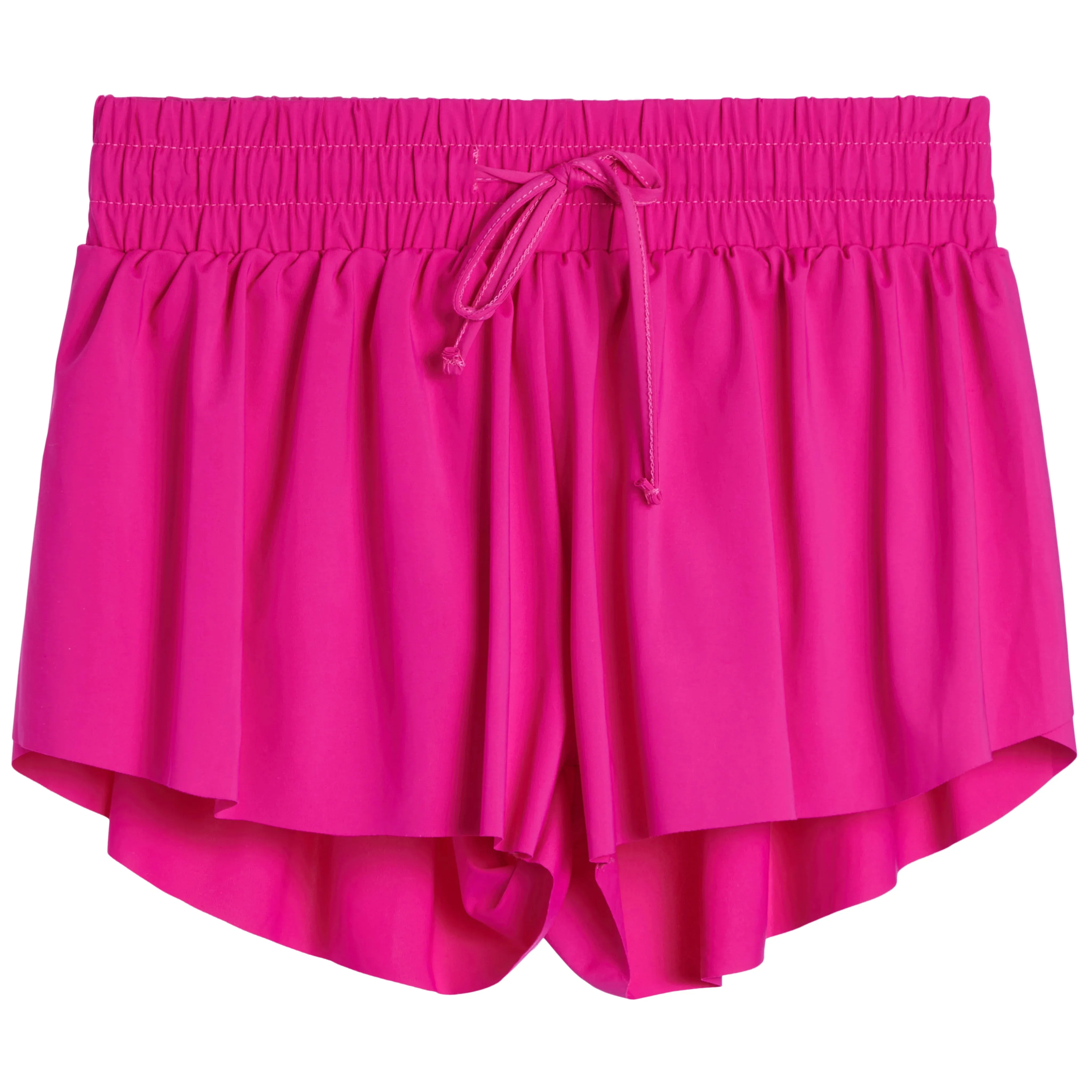 Fly Away Butterfly Shorts - Barbie Pink