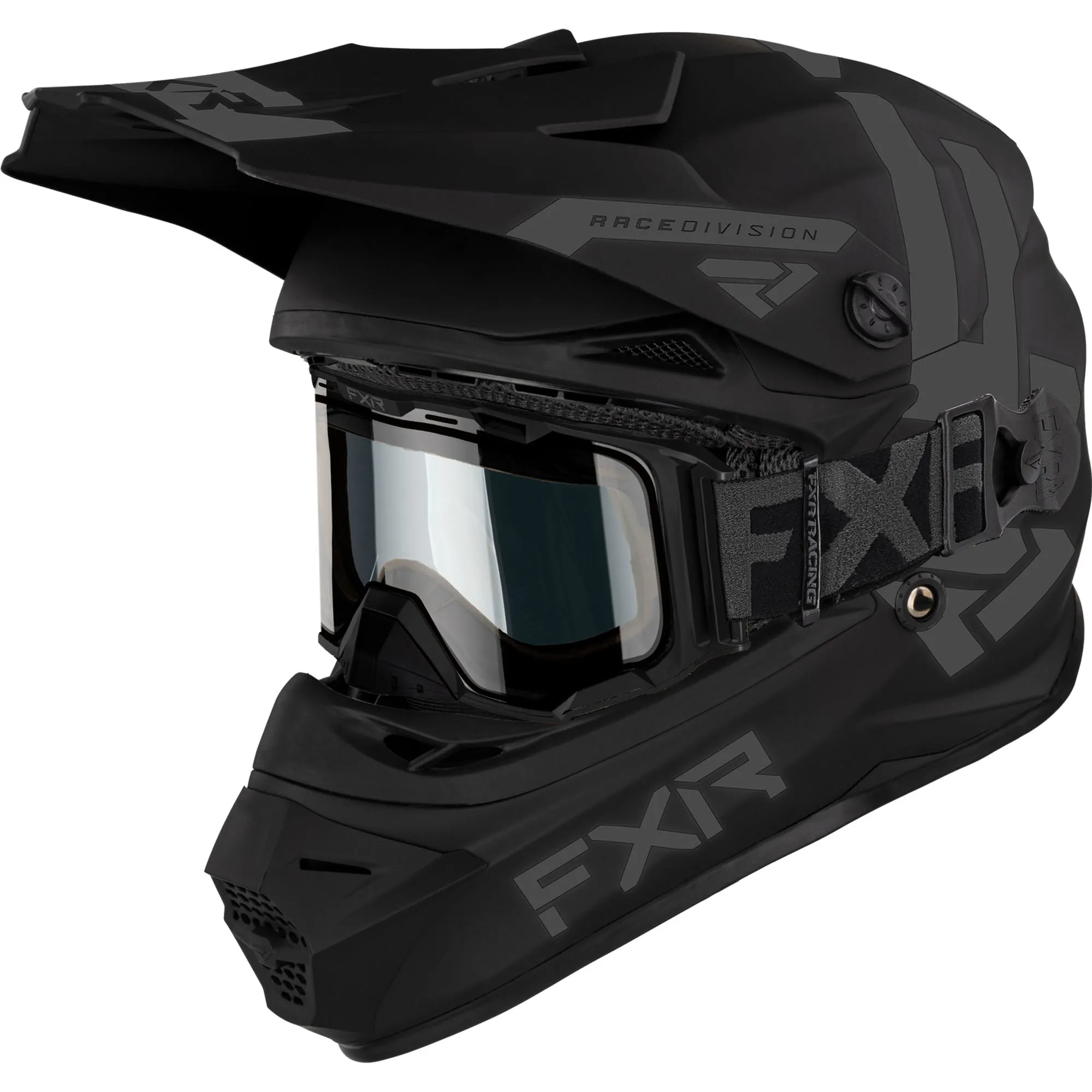 FXR Youth Legion QRS Offroad Helmet Black Ops