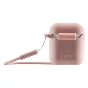 Hama Fantastic Feel Protective Cover for AirPods Charging Case - Pink | 514240