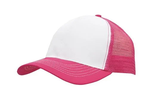 Headwear Mesh Back Breathable Poly Twill Cap (3819)