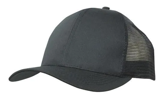 Headwear Mesh Back Breathable Poly Twill Cap (3819)