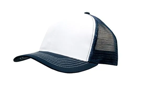 Headwear Mesh Back Breathable Poly Twill Cap (3819)