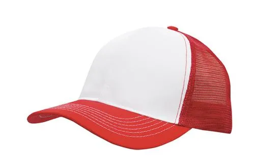 Headwear Mesh Back Breathable Poly Twill Cap (3819)