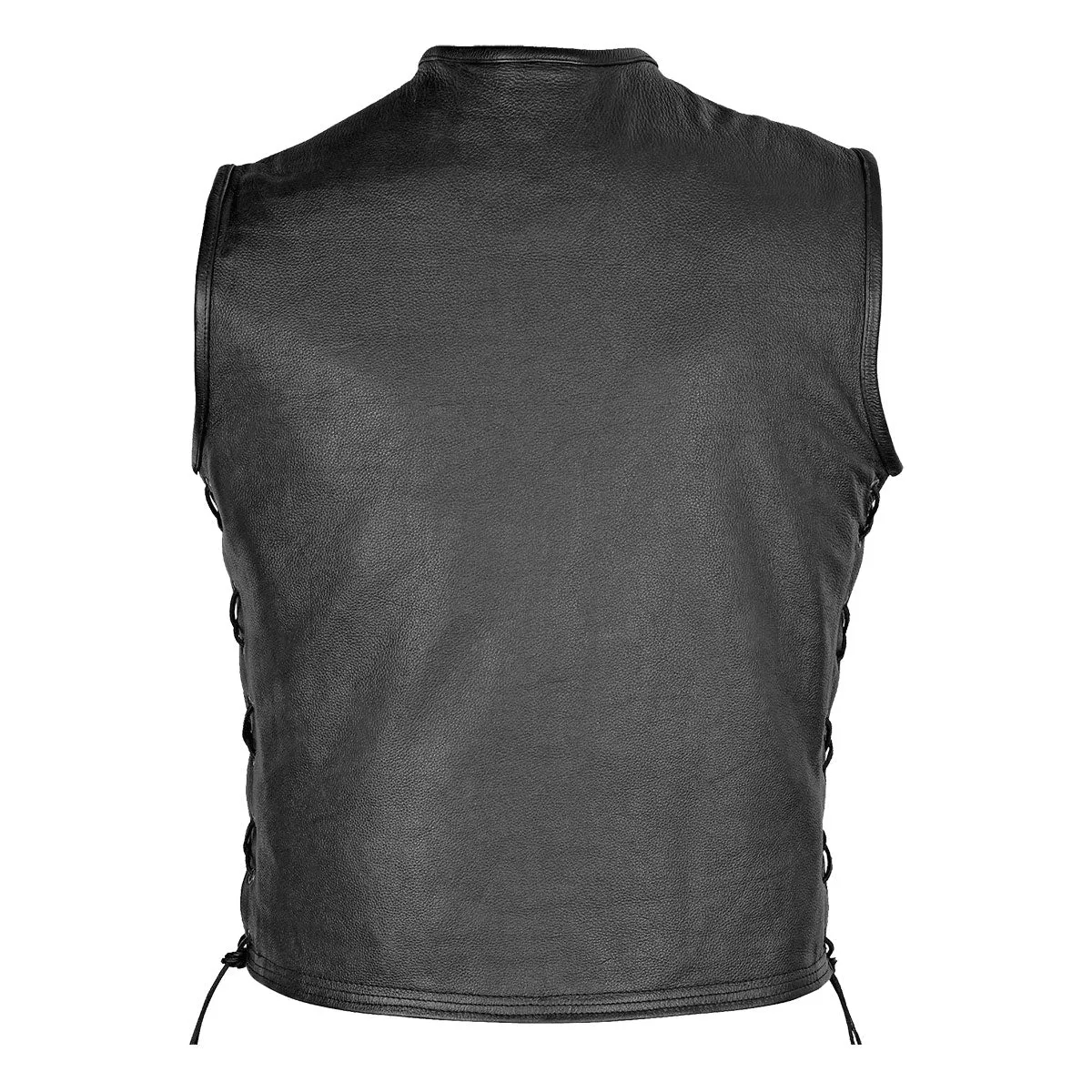 HMM931 Men's Premium High Mileage Leather Vest