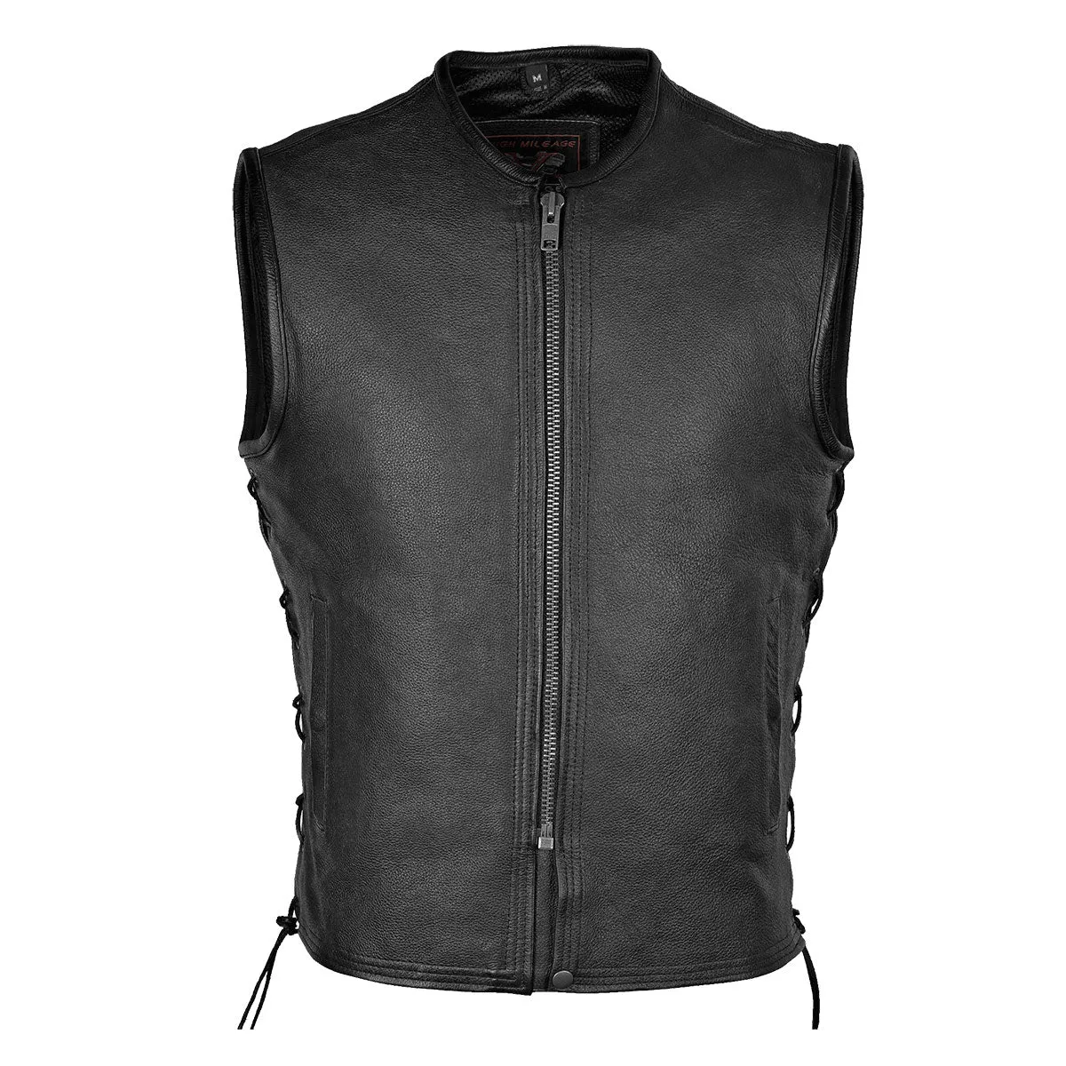 HMM931 Men's Premium High Mileage Leather Vest