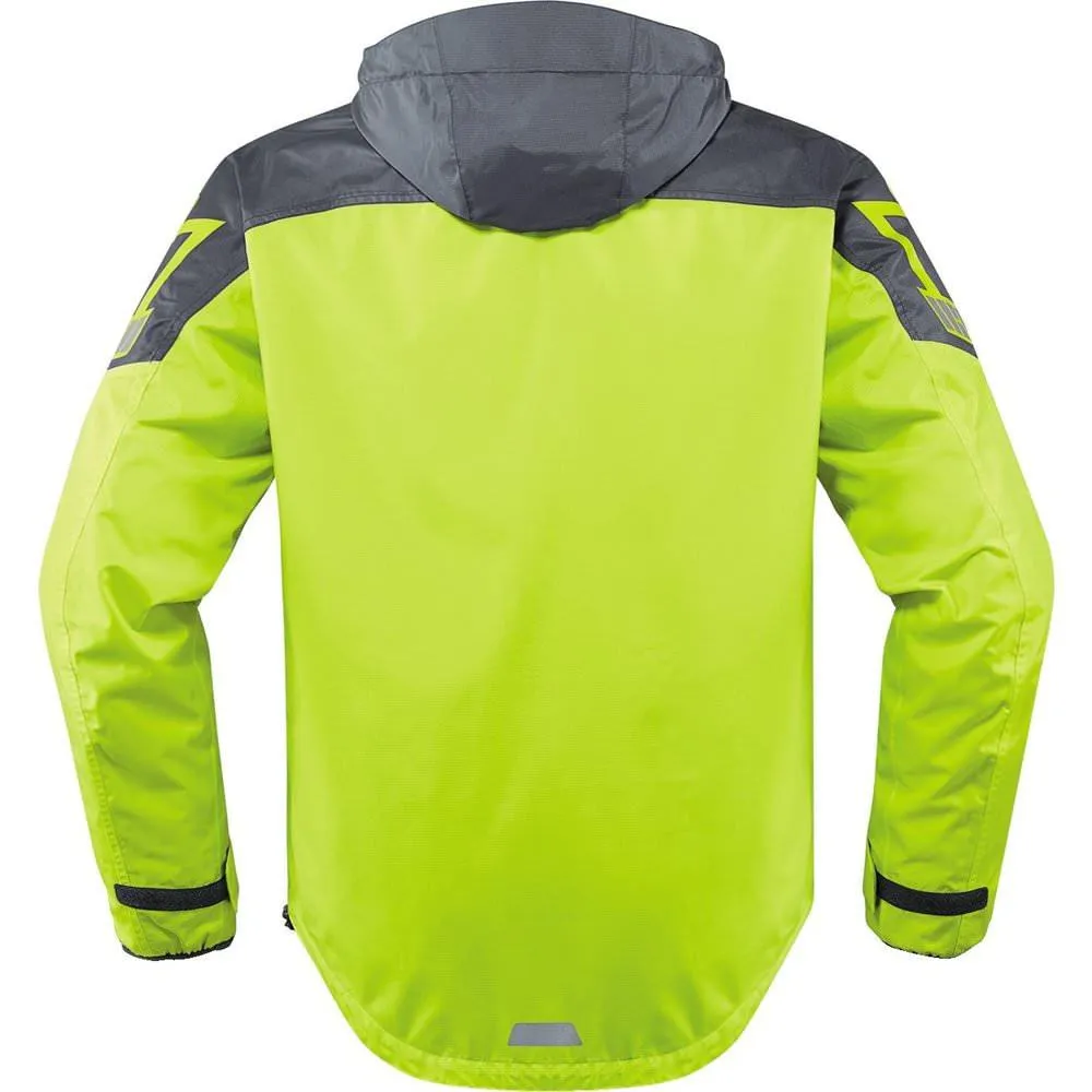 Icon PDX 2 Hi-Viz Waterproof Textile Jacket