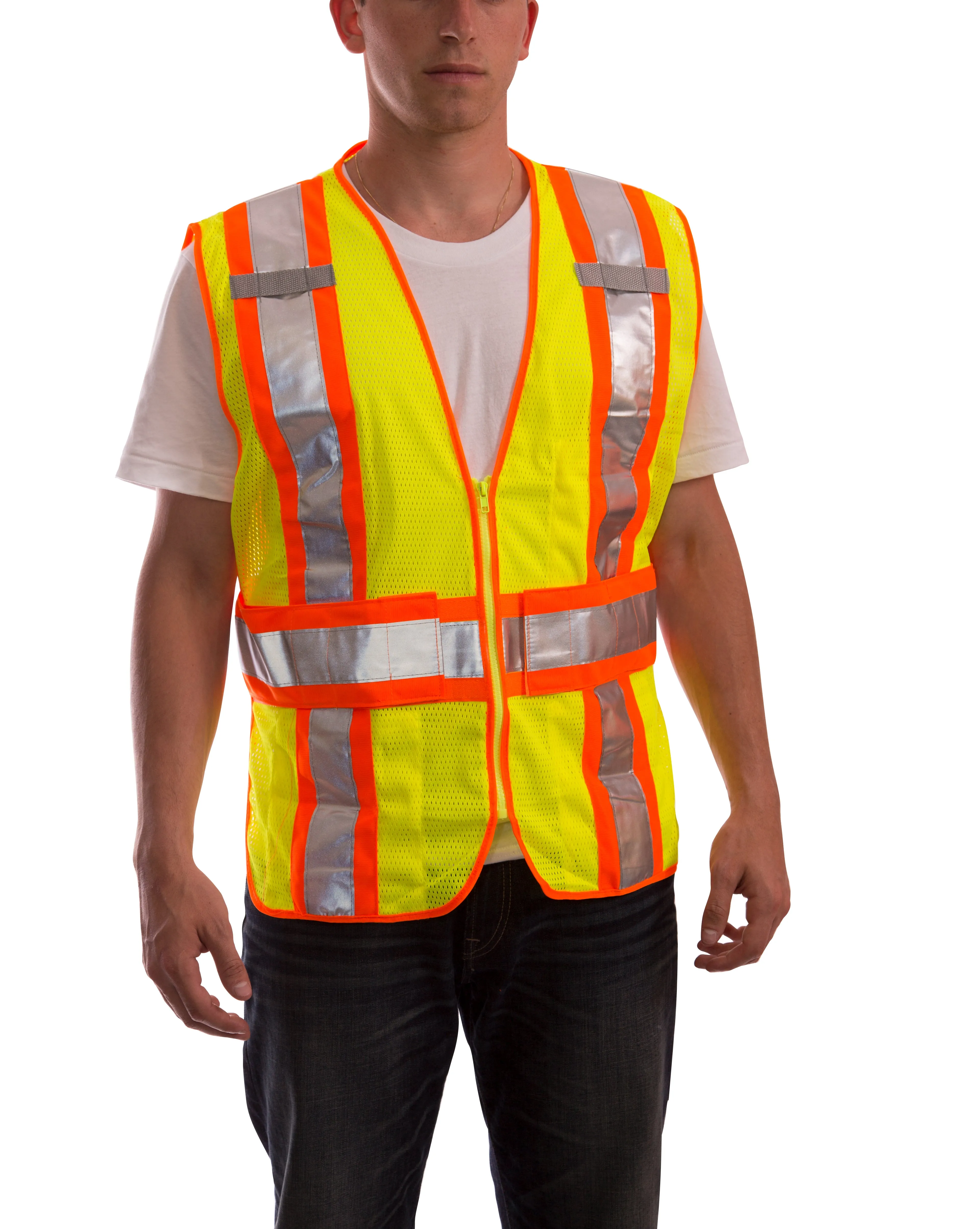 Job Sight Class 2 Adjustable Vest