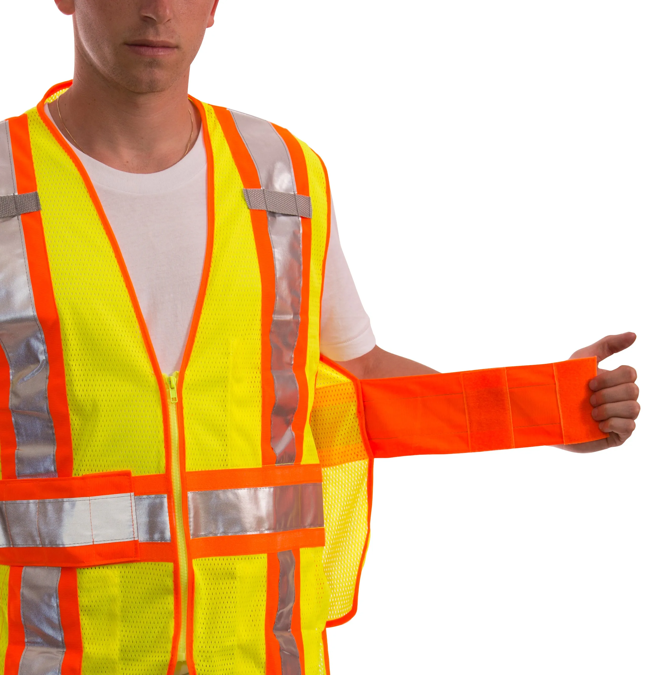 Job Sight Class 2 Adjustable Vest