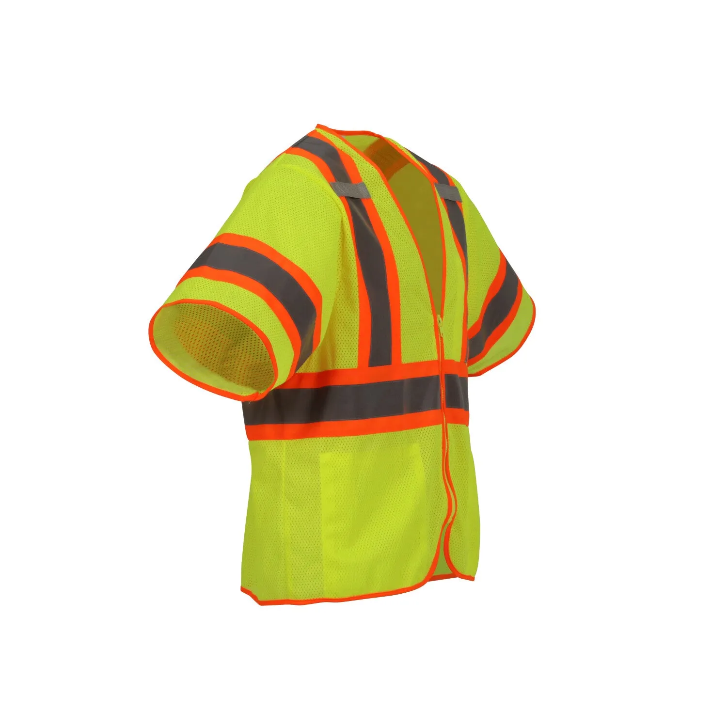 Job Sight Class 3 Two-Tone Mesh Vest