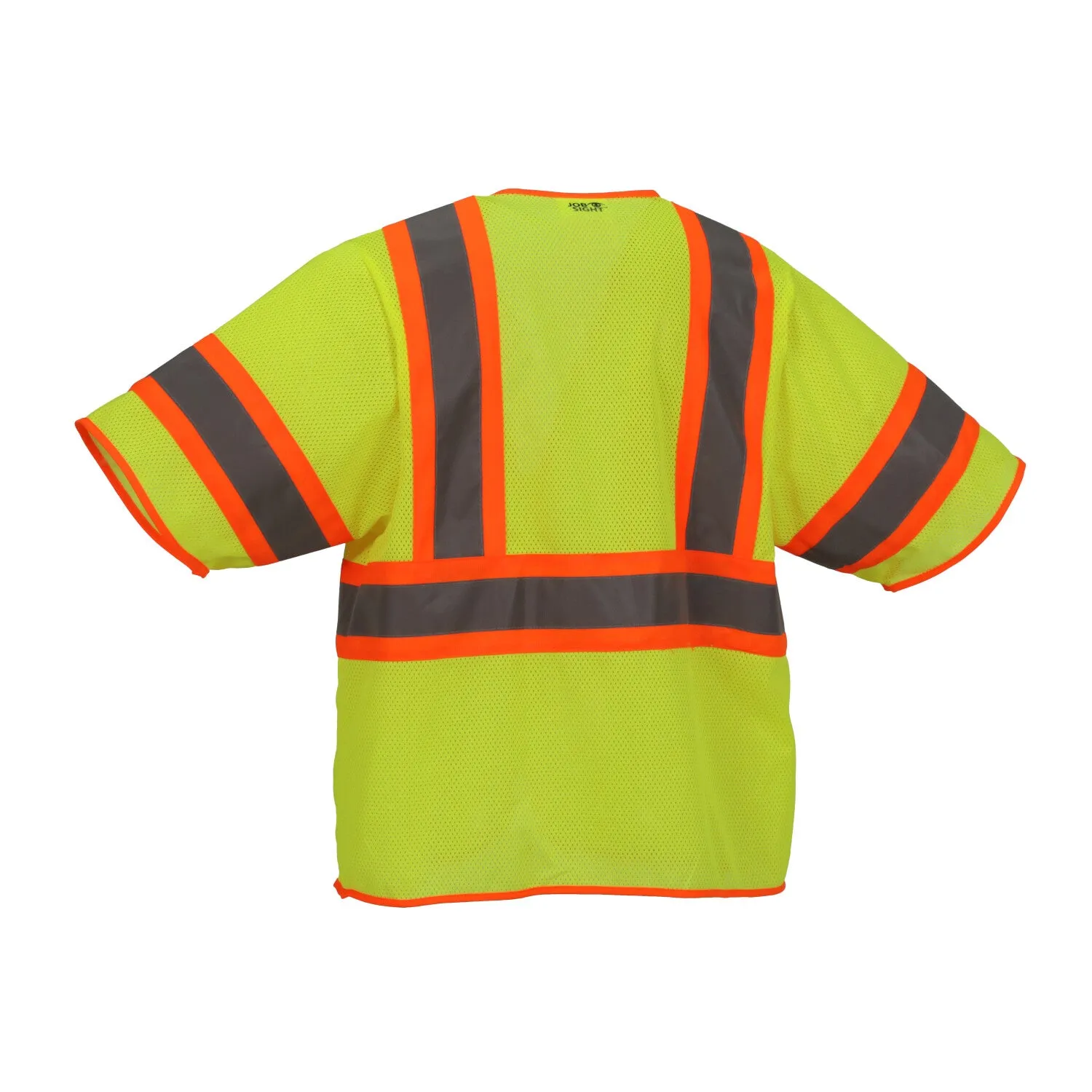 Job Sight Class 3 Two-Tone Mesh Vest