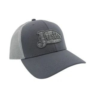 Justin Men’s Grey Baseball Cap